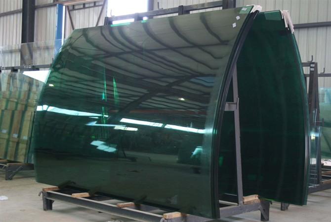 Bend steel glass